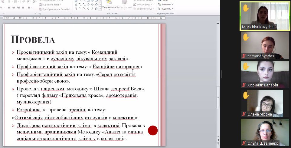 Звіт про виконані завдання